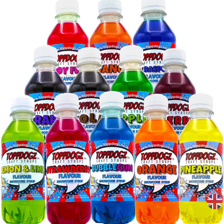 Home Use Syrups 250ml - Buy 3 or more bottles for 30% off!!
