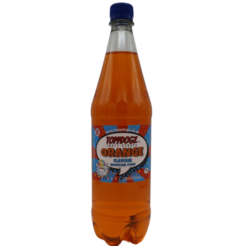 Snowcone Syrup Orange 1L