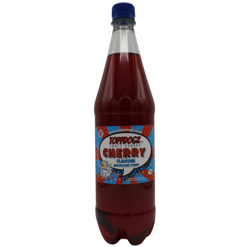 Snowcone Syrup Cherry 1L