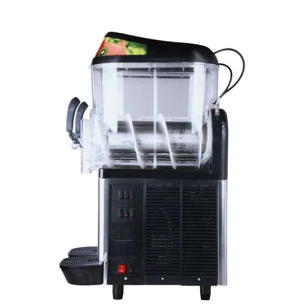 Double twin tank commercial slush machine 2 x 12 litre barrels