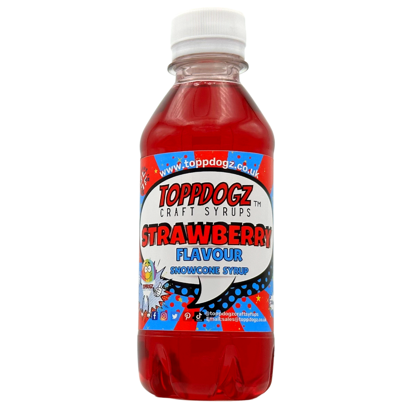 Strawberry Snow Cone Syrup 250ml