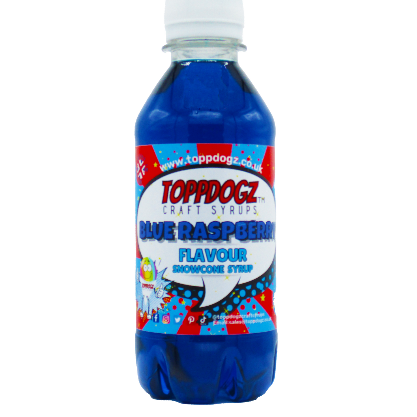 Blue Raspberry Snow Cone Syrup 250ml
