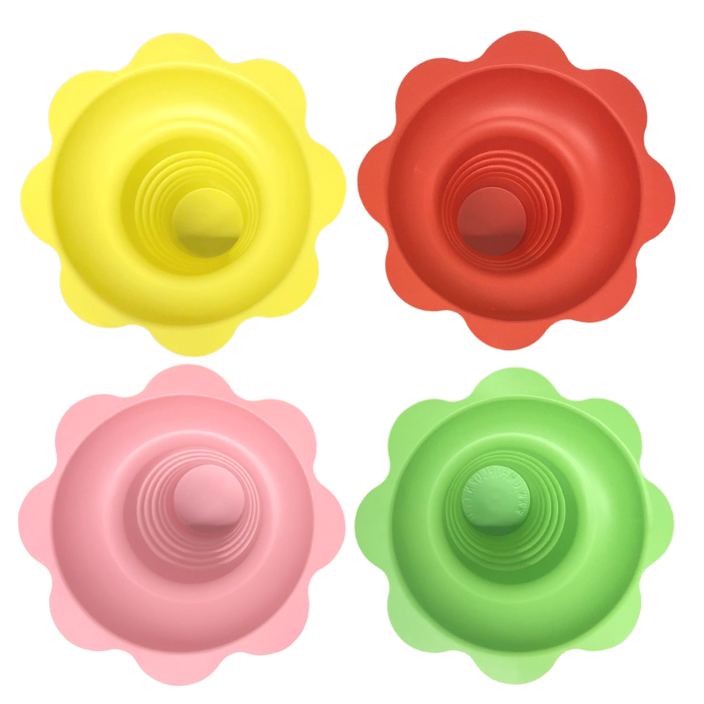 Flower Cups x 50 snow cones shaved ice cups