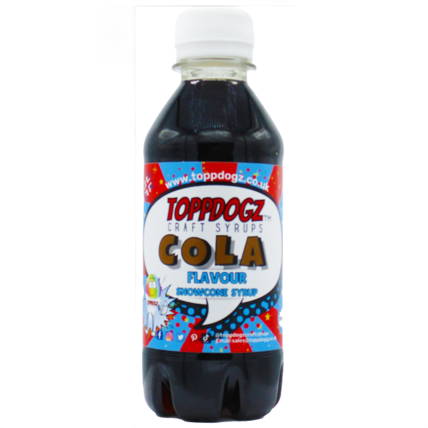 Cola Snow Cone Syrup 250ml