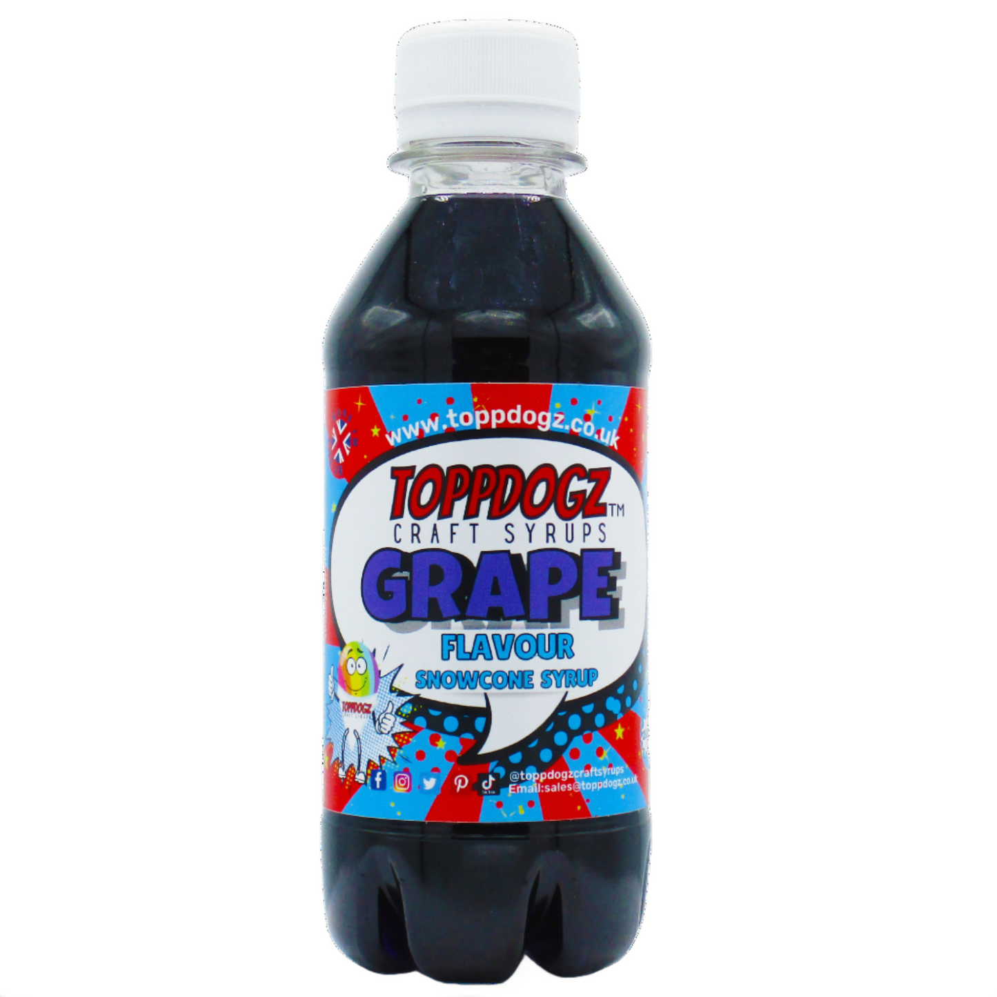 Grape Snow Cone Syrup 250ml