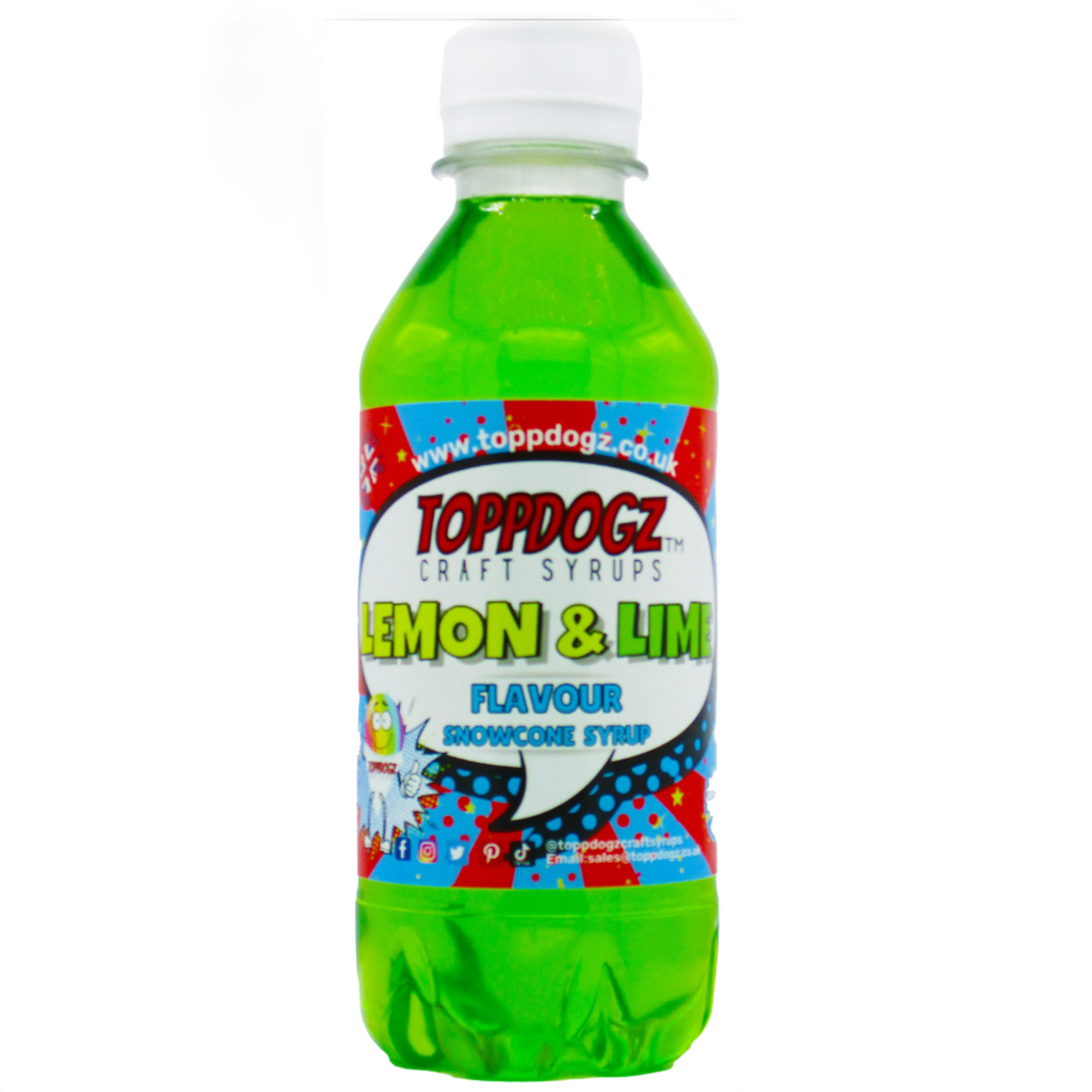 Lemon & Lime Snow Cone Syrup 250ml