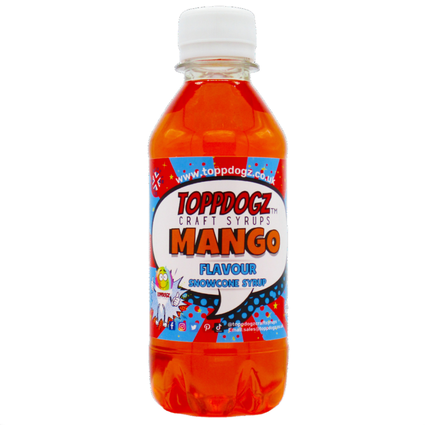 Mango Snow Cone Syrup 250ml