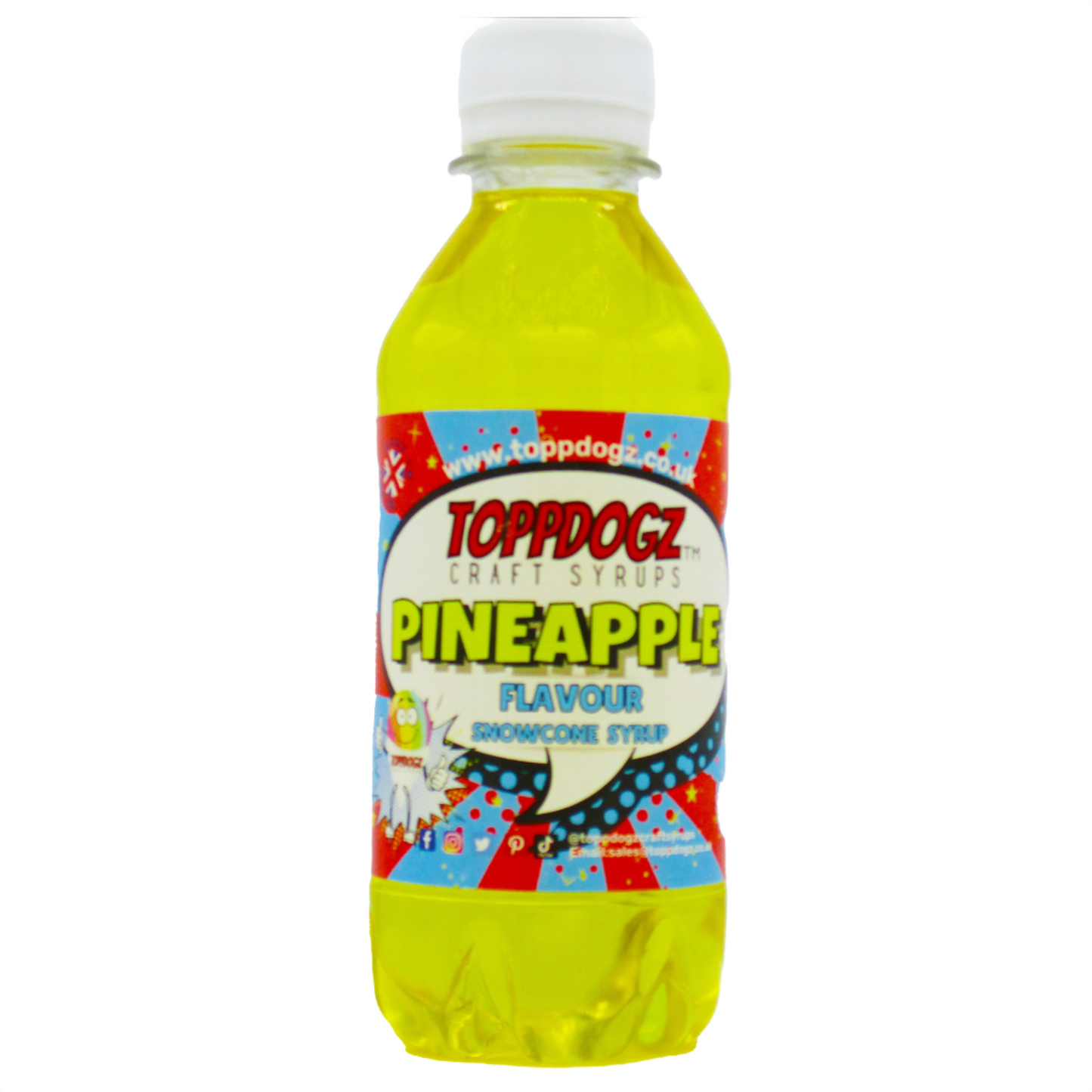 Pineapple Snow Cone Syrup 250ml