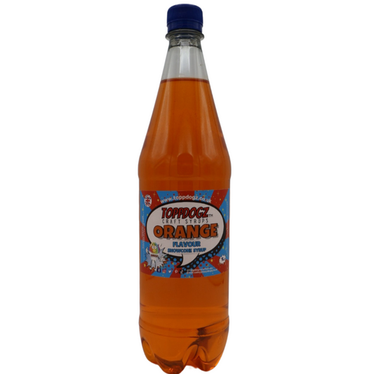 Snowcone Syrup Orange 1L