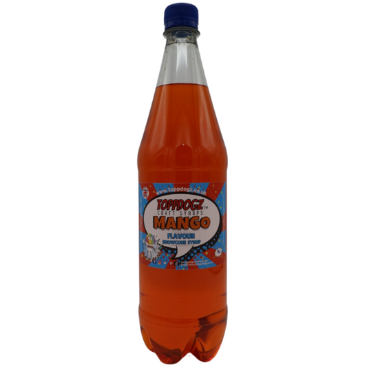 Snowcone Syrup Mango 1L