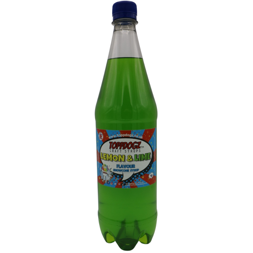 Snowcone Syrup Lemon & Lime 1L