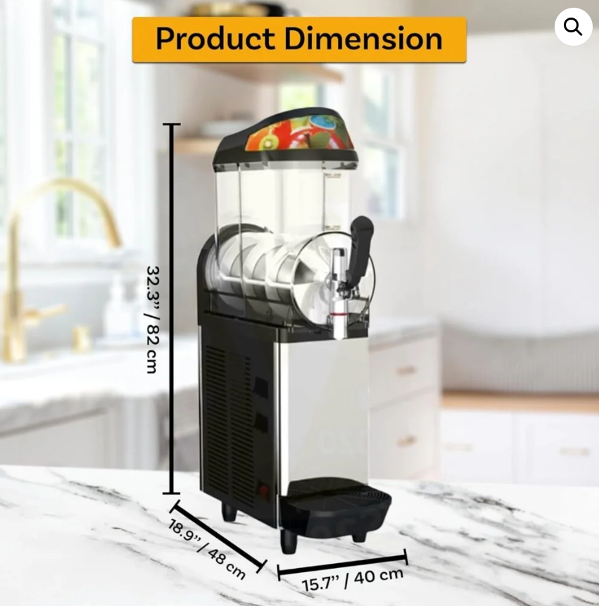 Single Tank Slush Machine 12 litre single barrel