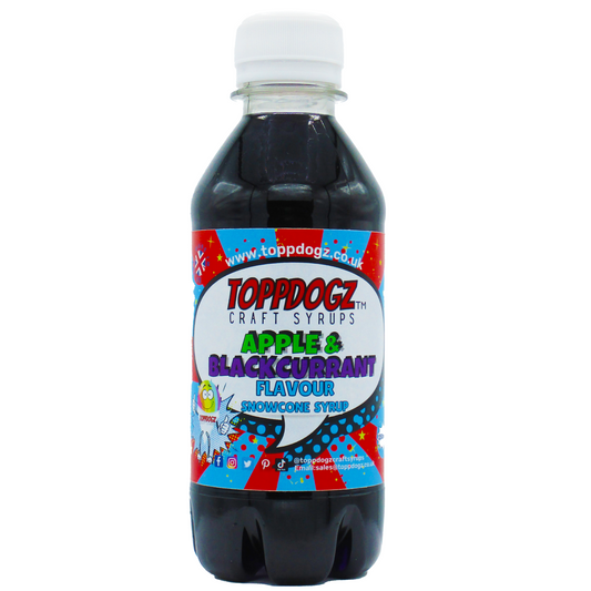 Apple & Blackcurrant Snow Cone Syrup 250ml