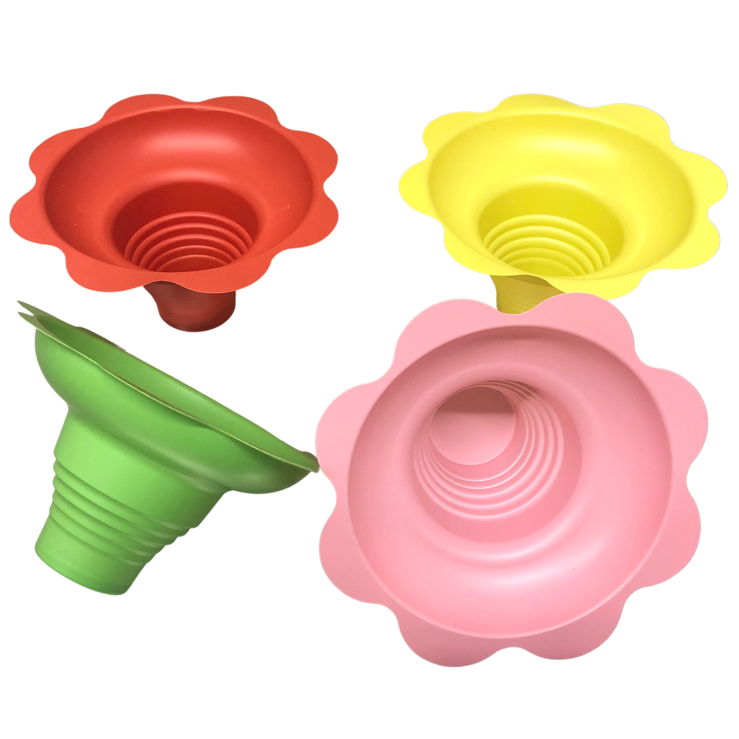 Flower Cups  x 200 snow cones shaved ice cups