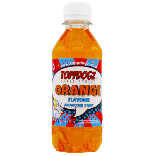 Orange Snow Cone Syrup 250ml